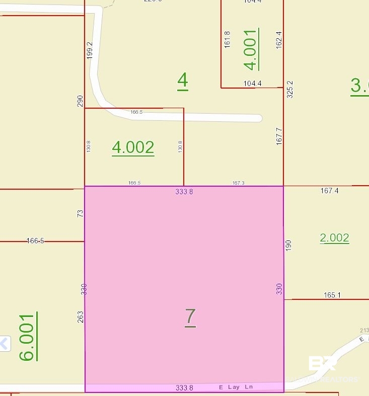 21315 East Lay Lane Foley, AL 36535 - Photo 8 of 10 GIS Mapping View 1