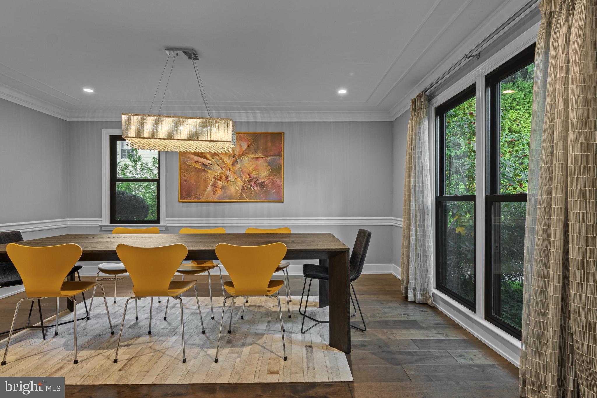 518 Fairview Road Penn Valley, PA 19072 - Photo 11 of 53 a view of a dining room with furniture window and outside view