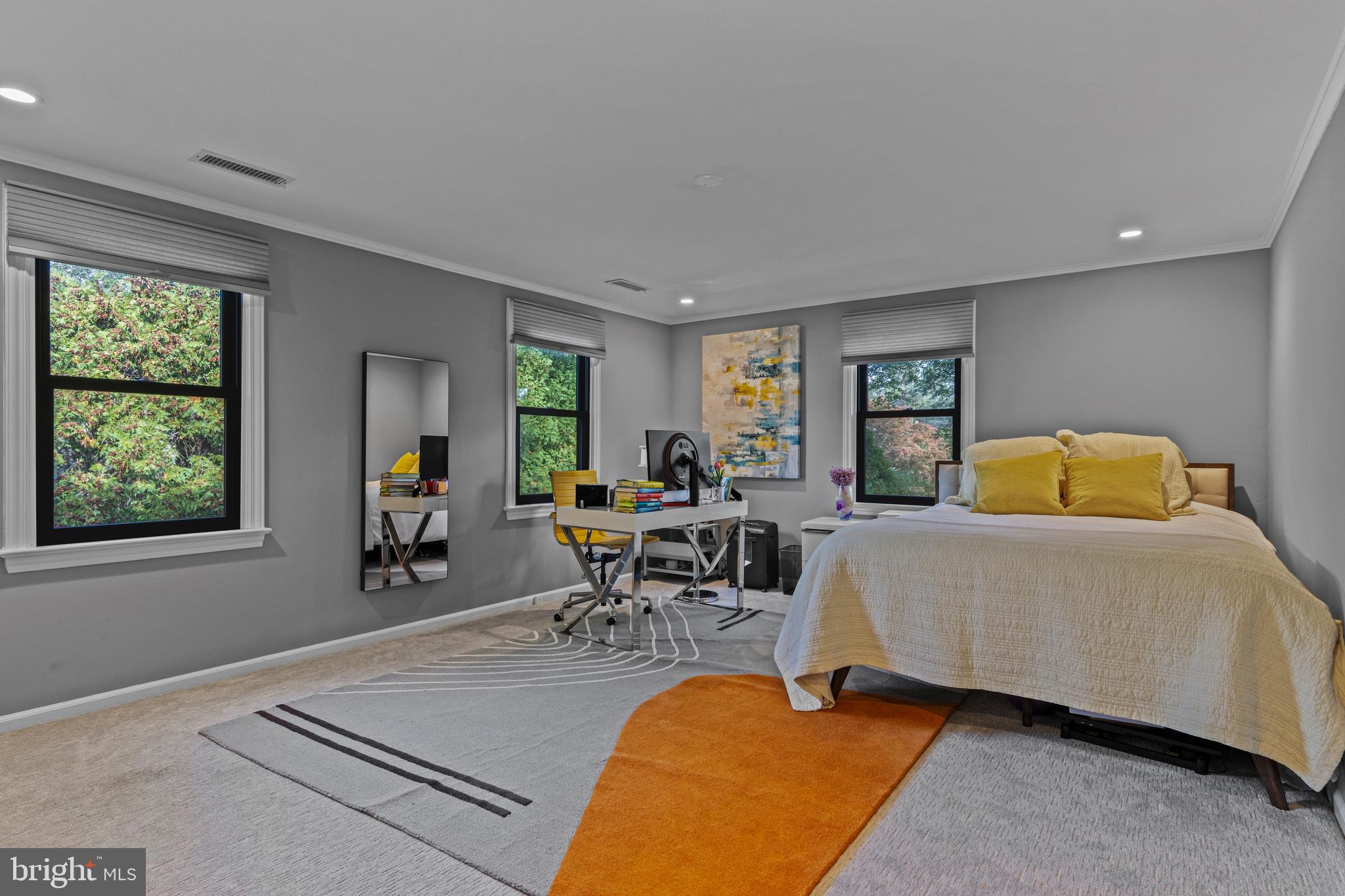 518 Fairview Road Penn Valley, PA 19072 - Photo 26 of 53 a living room with furniture a window and gym equipment