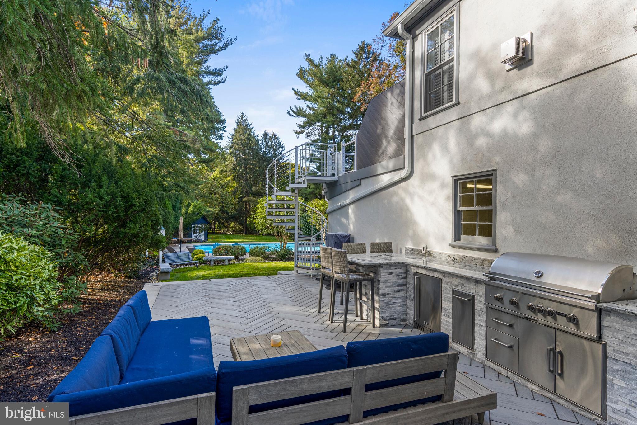 518 Fairview Road Penn Valley, PA 19072 - Photo 49 of 53 a view of a chairs and table in the patio