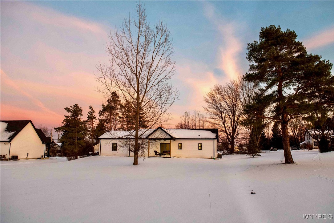 6220 Versailles Road Hamburg, NY 14085 - Photo 3 of 36 GENEROUS BACKYARD BORDERED BY TREES