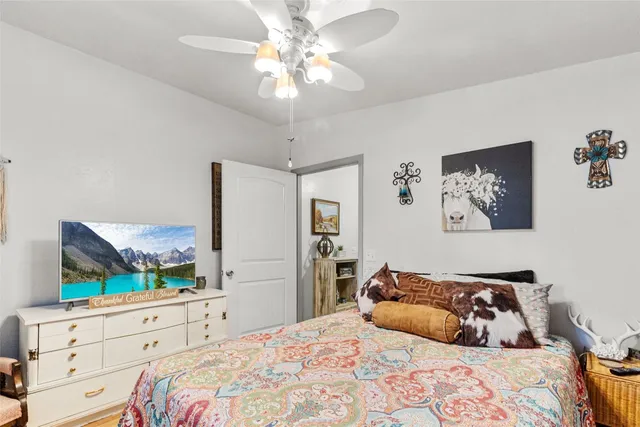 a bathroom with a sink a toilet and shower curtain