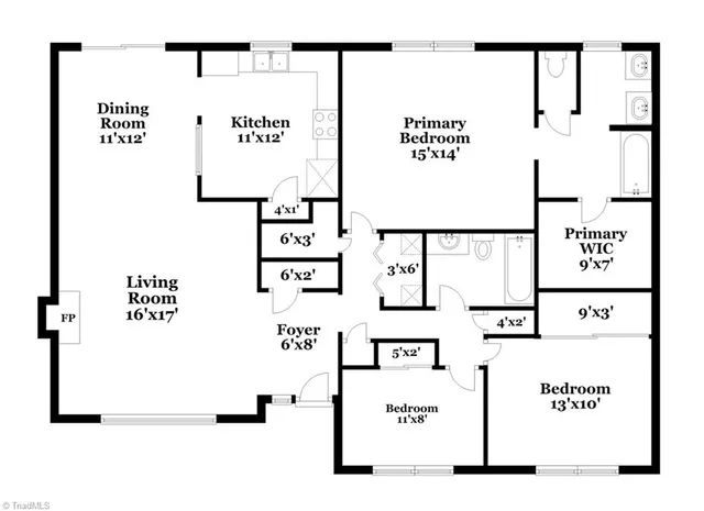 $1,825 | 3201 High View Circle, Greensboro, NC 27410