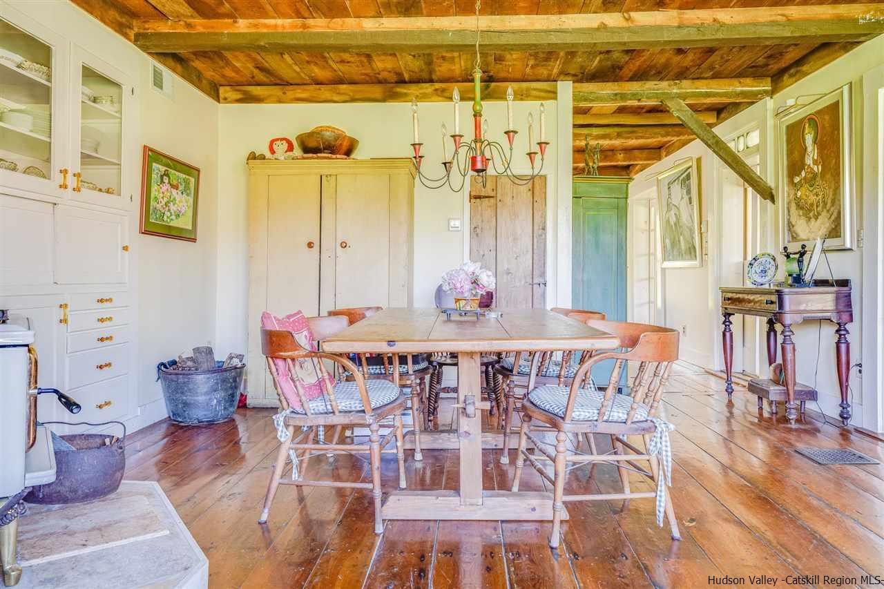 1245 High Falls Road Catskill, NY 12414 - Photo 13 of 34 a view of a dining room with furniture window and wooden floor