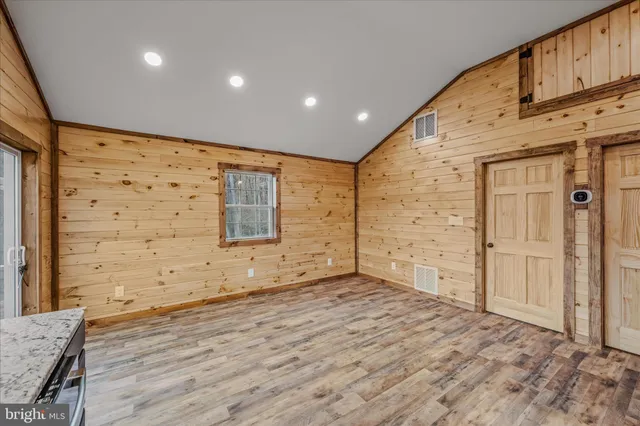 wooden floor in an empty room