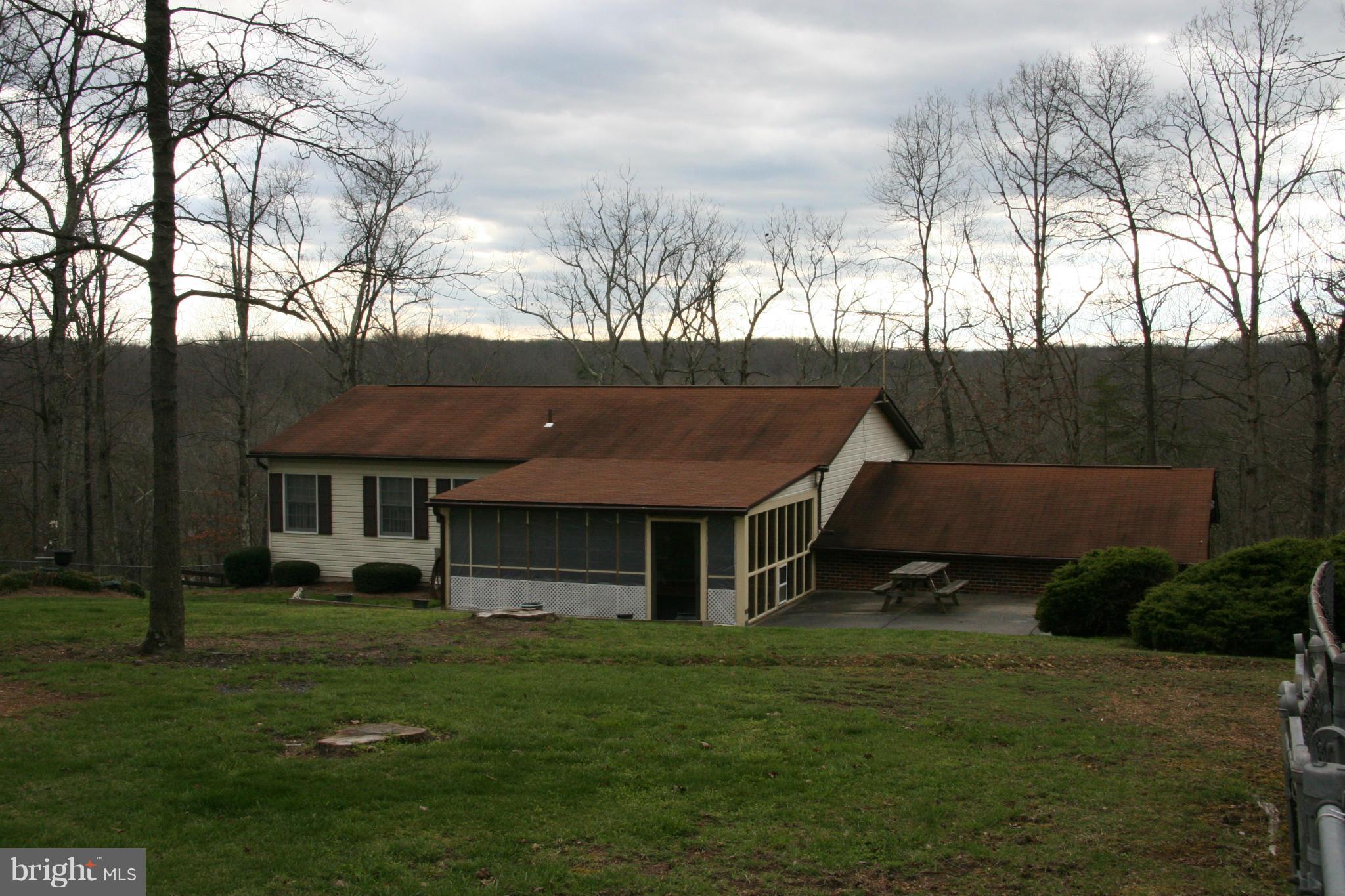 163 Monastery Ridge Road Stephenson, VA 22656 - Photo 22 of 26 Rear View and Deck