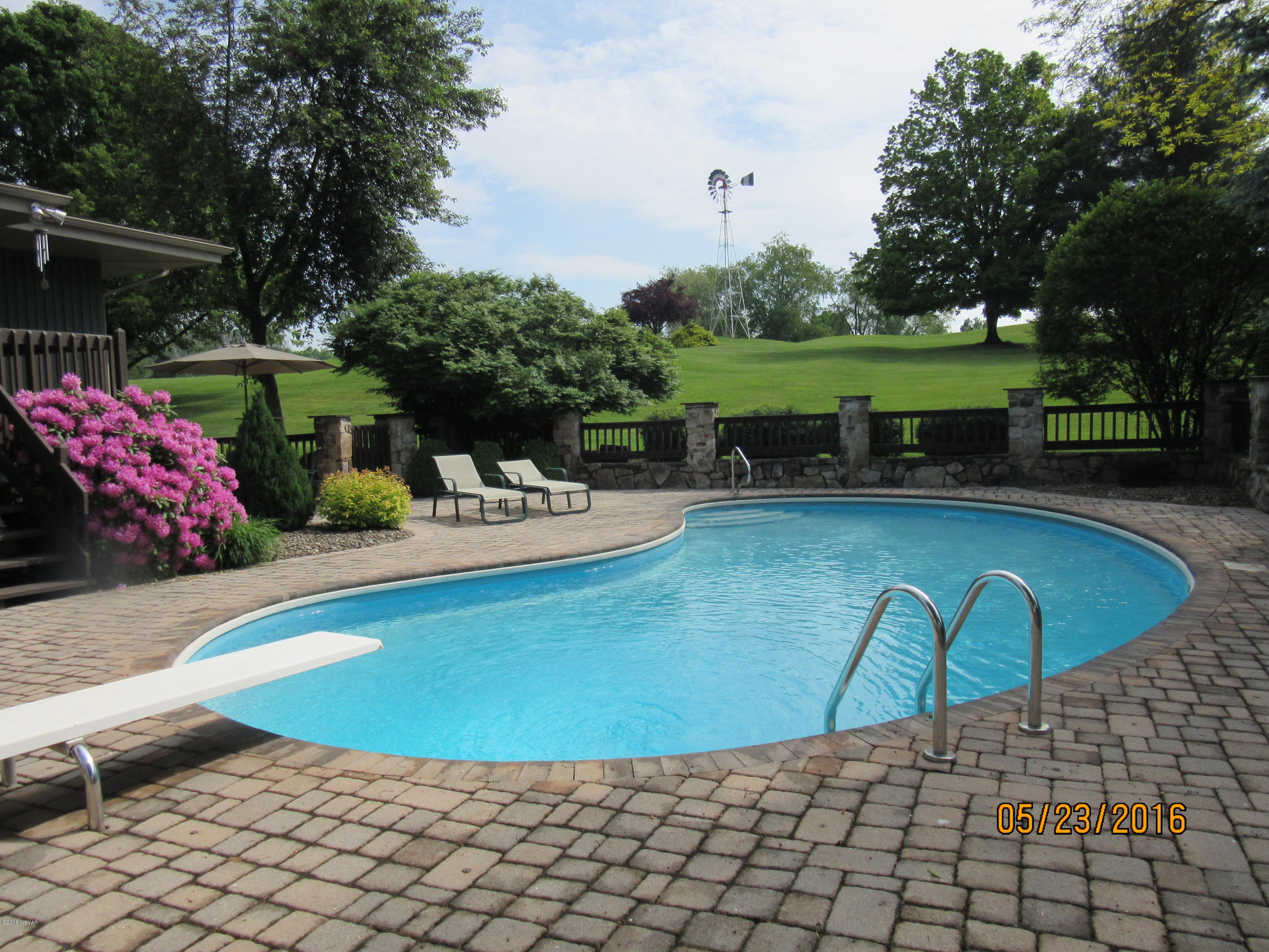 212 Belle Springs Road Mill Hall, PA 17751 - Photo 23 of 54 Perfect for hot days, private stone wall