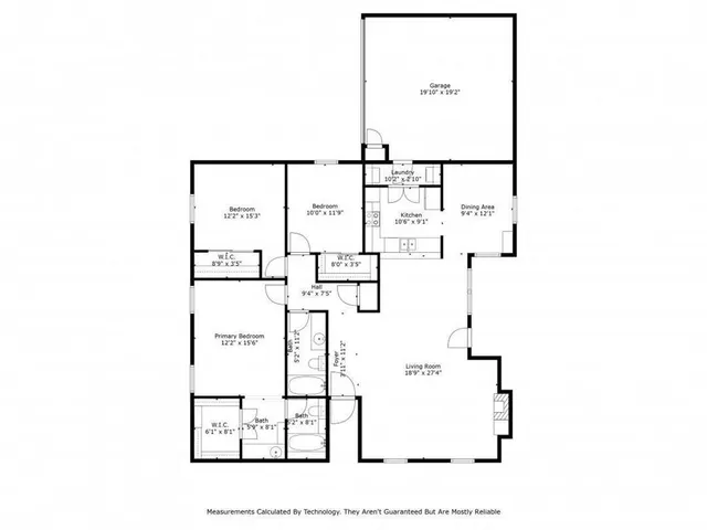 a picture of a floor plan
