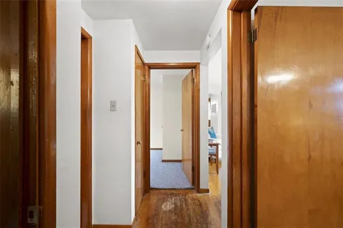 a view of closet area