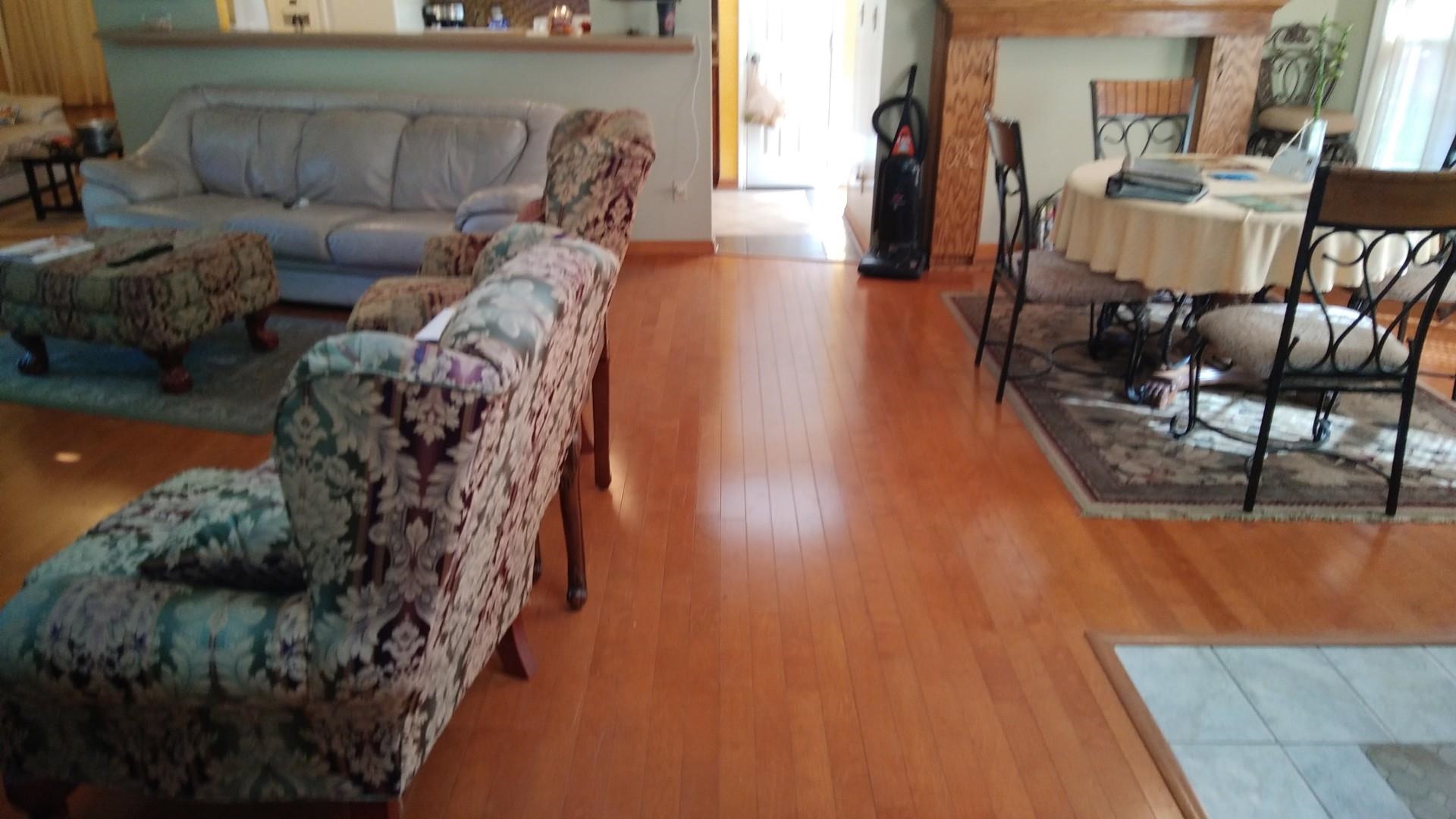 4532 Kassell Road Memphis, TN 38116 - Photo 3 of 7 Hardwood flooring throughout a spacious interior, featuring an open concept design