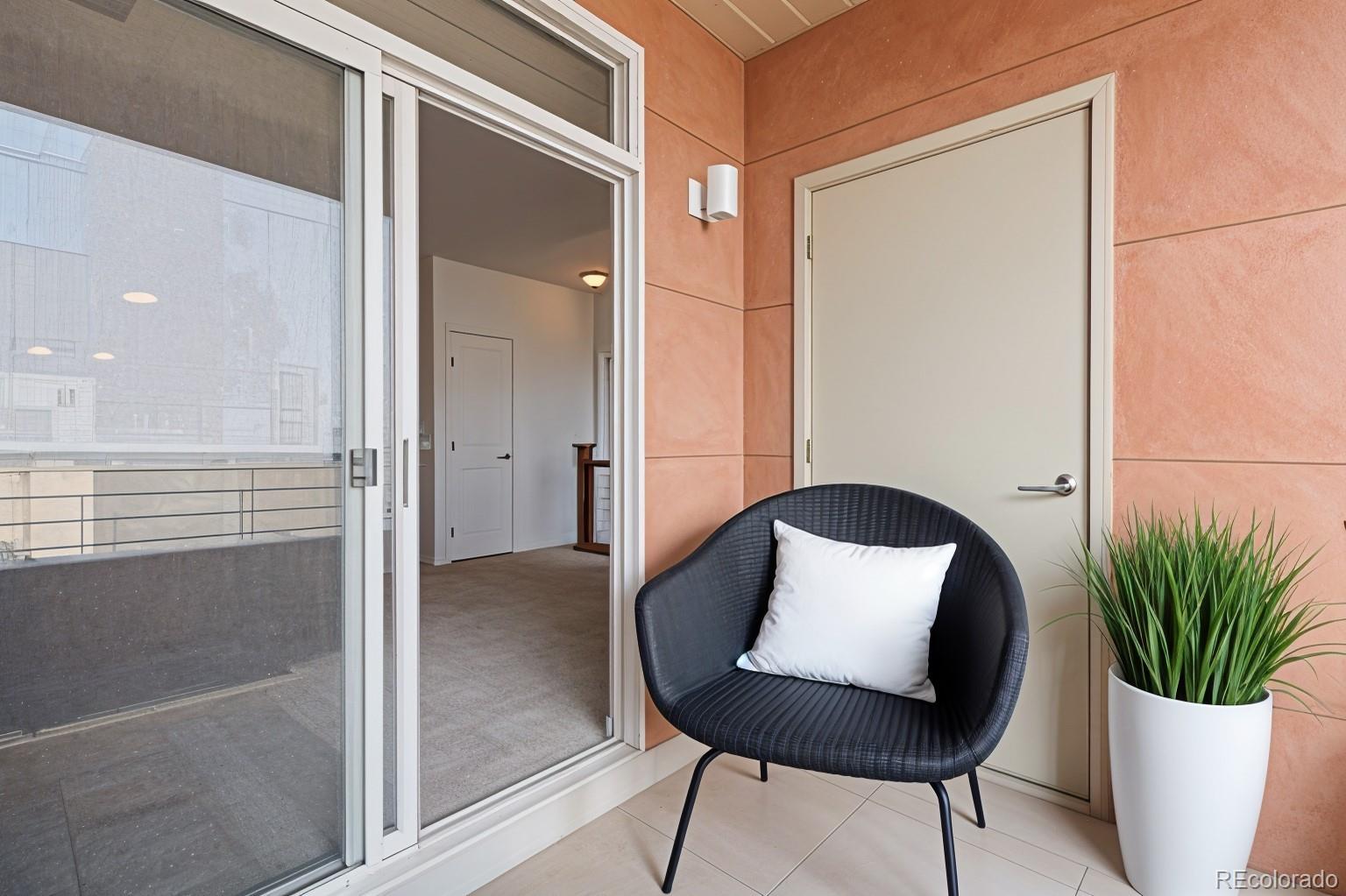 4100 Albion Street, Unit 320 Denver, CO 80216 - Photo 31 of 45 a bathroom with a potted plant and a shower
