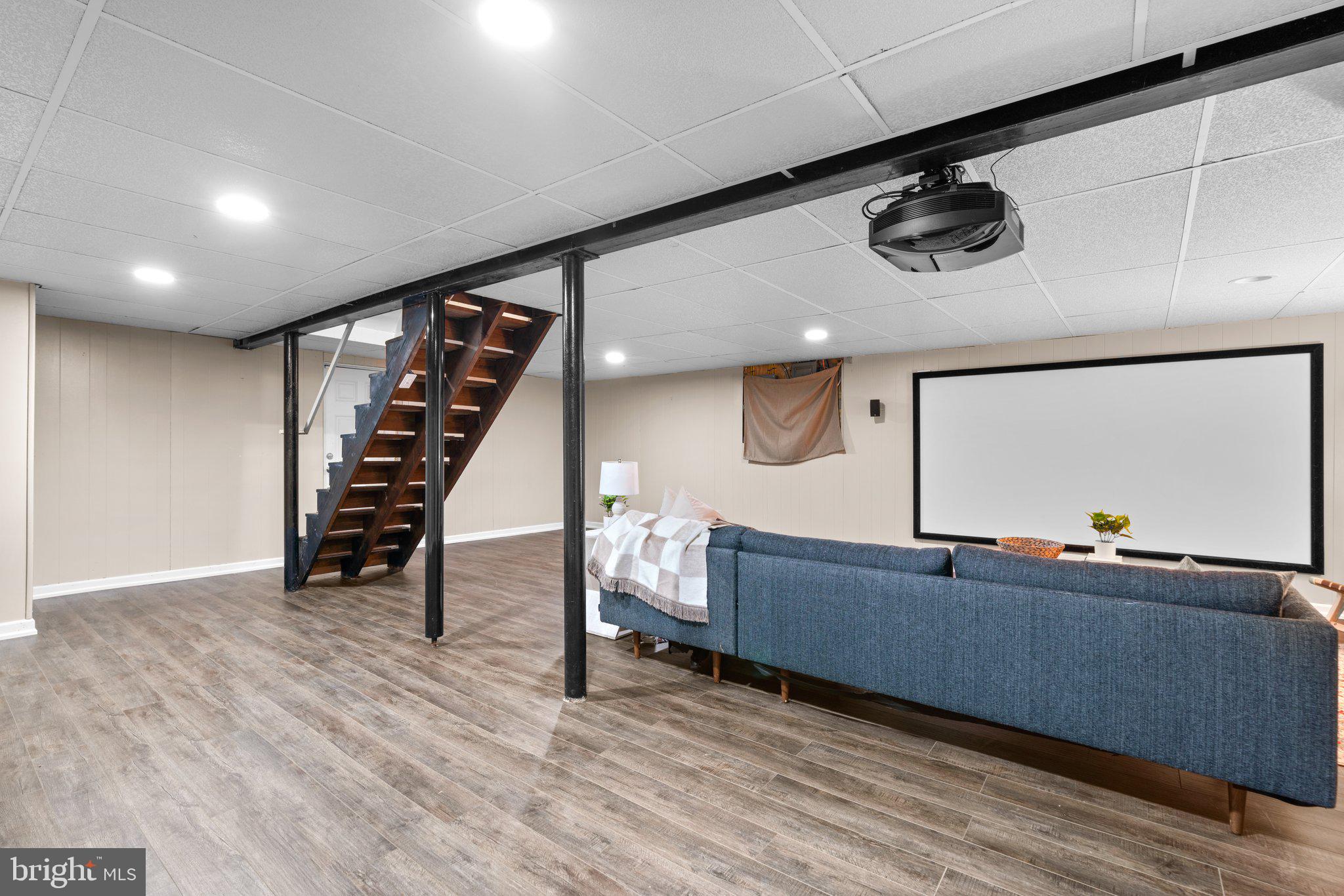 4629 Briarclift Road Baltimore, MD 21229 - Photo 41 of 65 Lower level; tons of space for home gym.