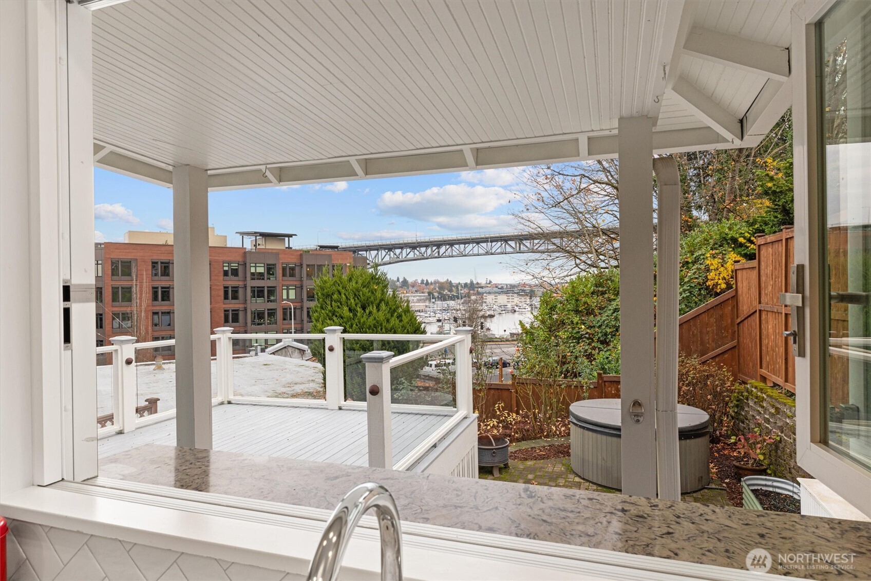 2912 3rd Avenue North Seattle, WA 98109 - Photo 19 of 37 a view of living room and patio