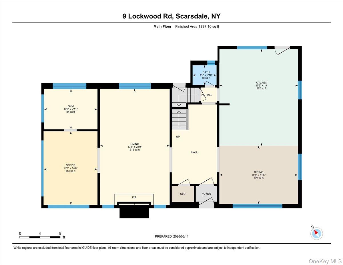 9 Lockwood Road Scarsdale, NY 10583 - Photo 28 of 33 a picture of a floor plan