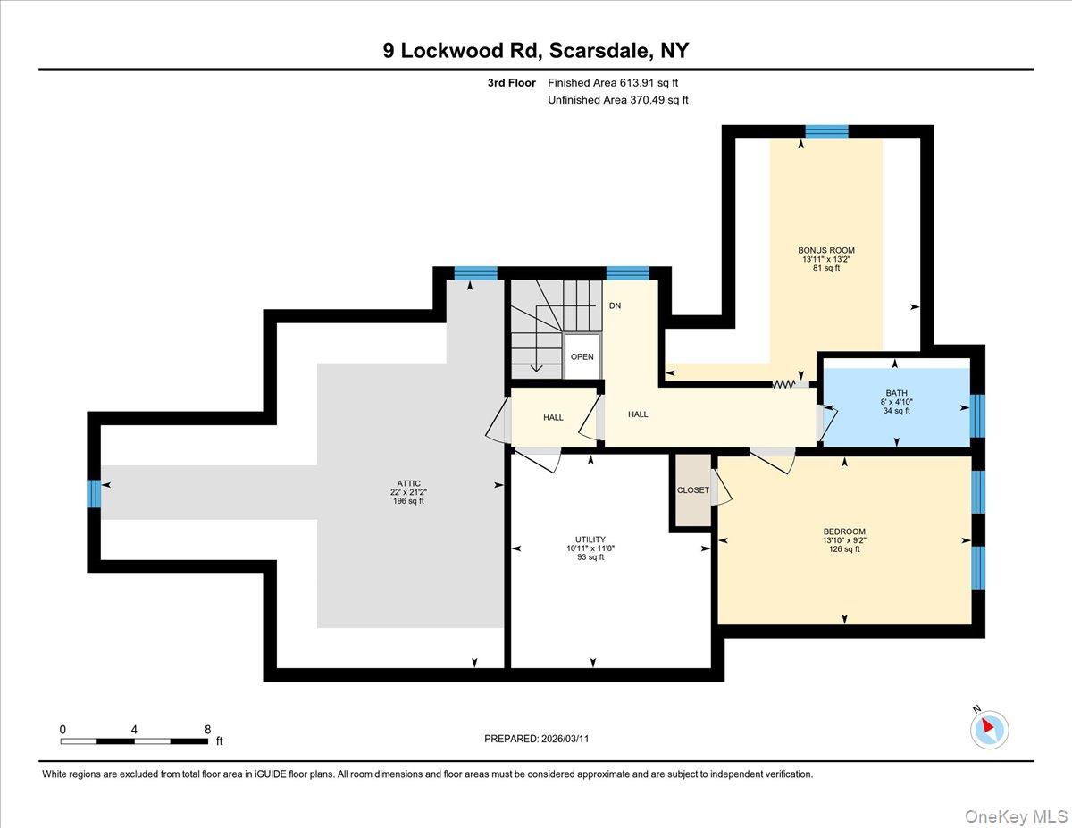9 Lockwood Road Scarsdale, NY 10583 - Photo 30 of 33 a picture of a floor plan