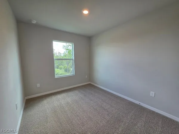 a view of empty room