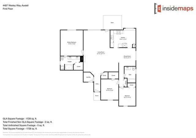$1,900 | 4487 Wesley Way, Austell, GA 30106