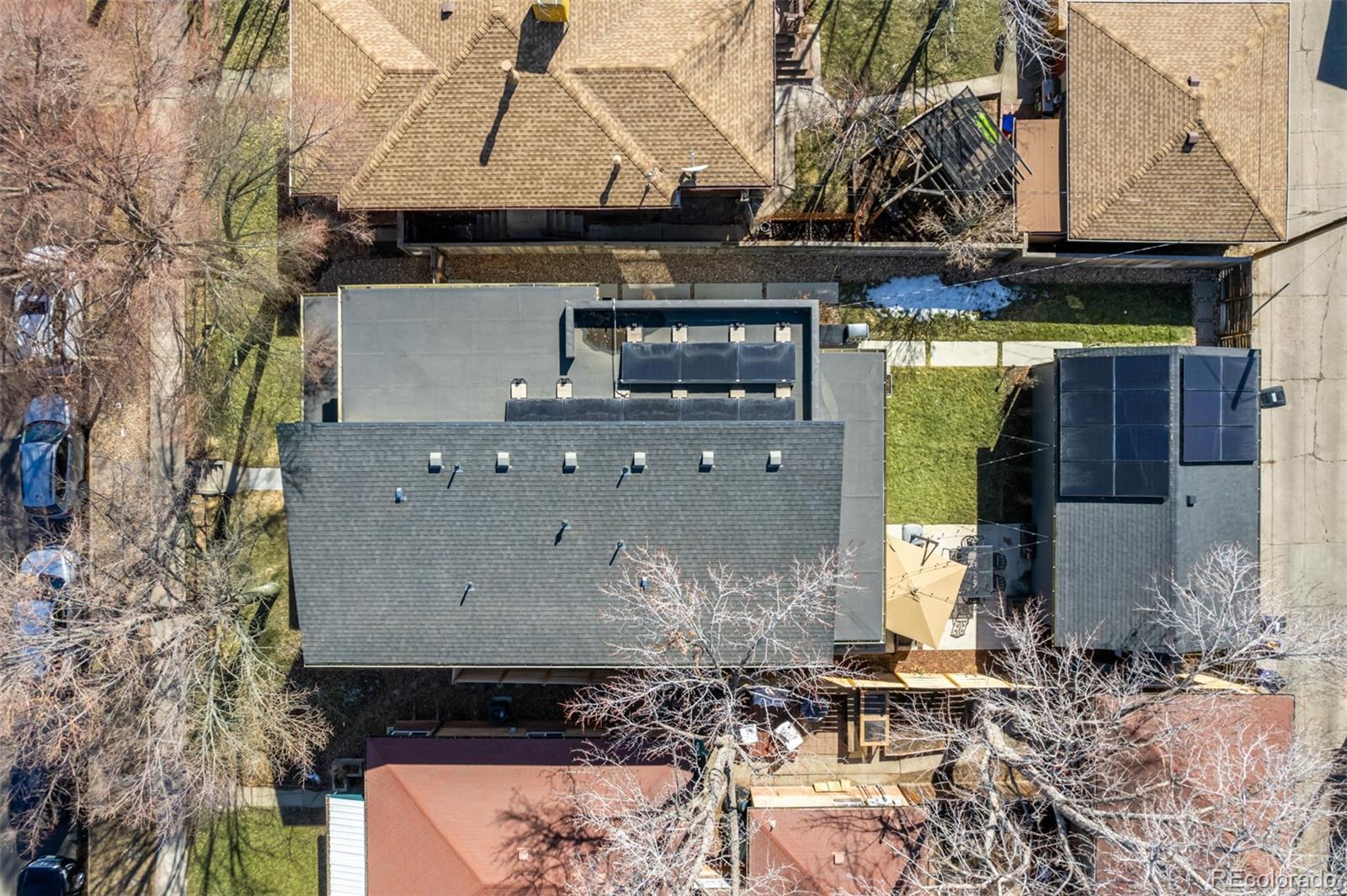 2245 Meade Street Denver, CO 80211 - Photo 37 of 40 a front view of a house with yard