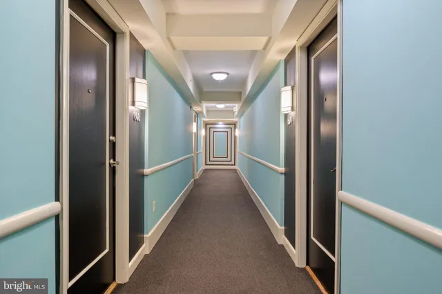 a view of an entryway of a house