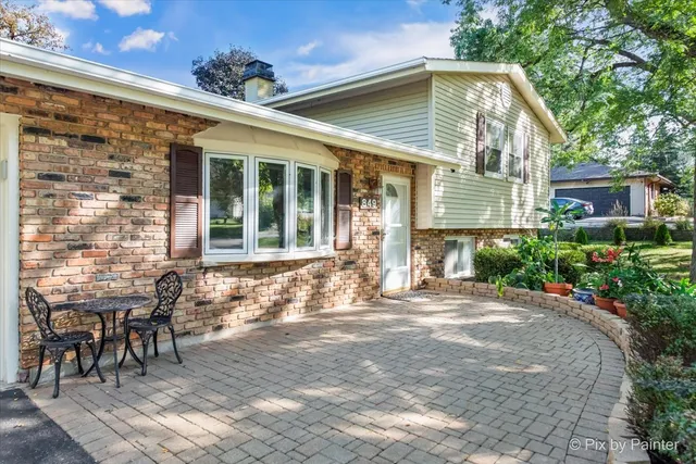 a view of a golf course with a lake