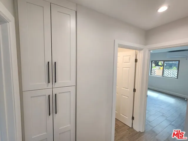 a view of closet area