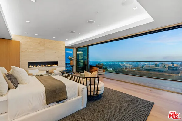 a view of balcony with furniture