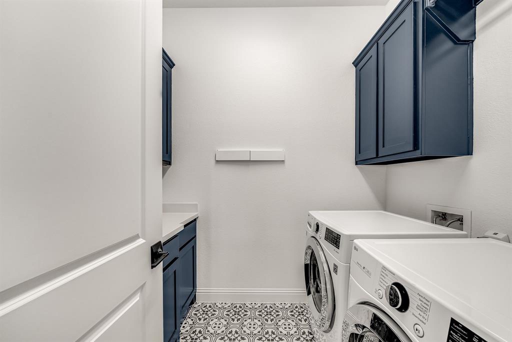8288 Western The Colony, TX 75056 - Photo 27 of 40 a utility room with dryer and washer