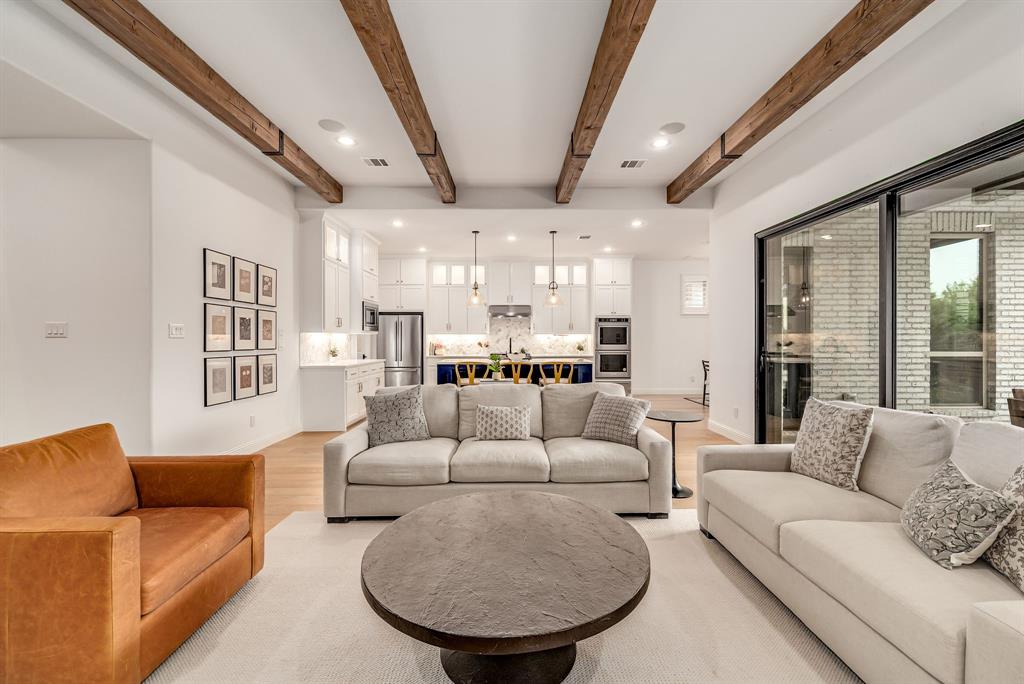8288 Western The Colony, TX 75056 - Photo 5 of 40 a living room with furniture and a large window