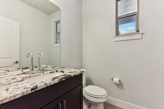 a very nice looking room with a large window