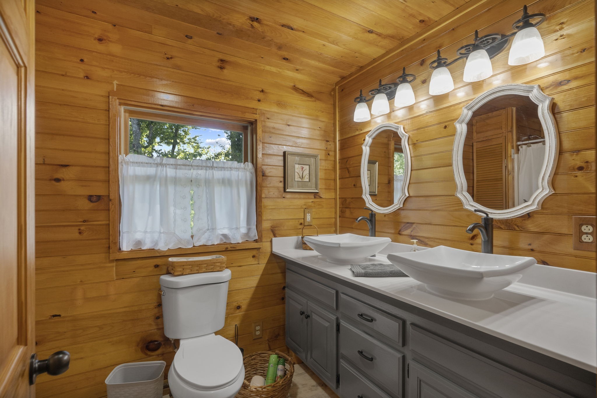 546 Hiwassee Road Lebanon, TN 37087 - Photo 44 of 67 a bathroom with a granite countertop toilet sink and mirror