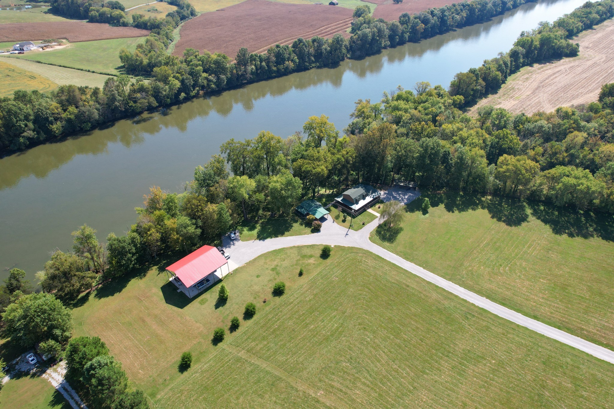 546 Hiwassee Road Lebanon, TN 37087 - Photo 7 of 67 an aerial view of lake residential house with outdoor space and swimming pool