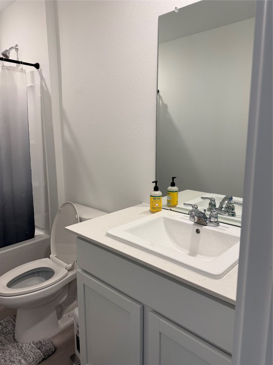 16722 Largetooth Aspen Lane New Caney, TX 77357 - Photo 33 of 37 a bathroom with a sink toilet and shower
