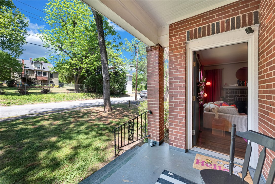 110A Cochran Block, Unit A B Anderson, SC 29625 - Photo 6 of 23 Entry and front porch of 110 B