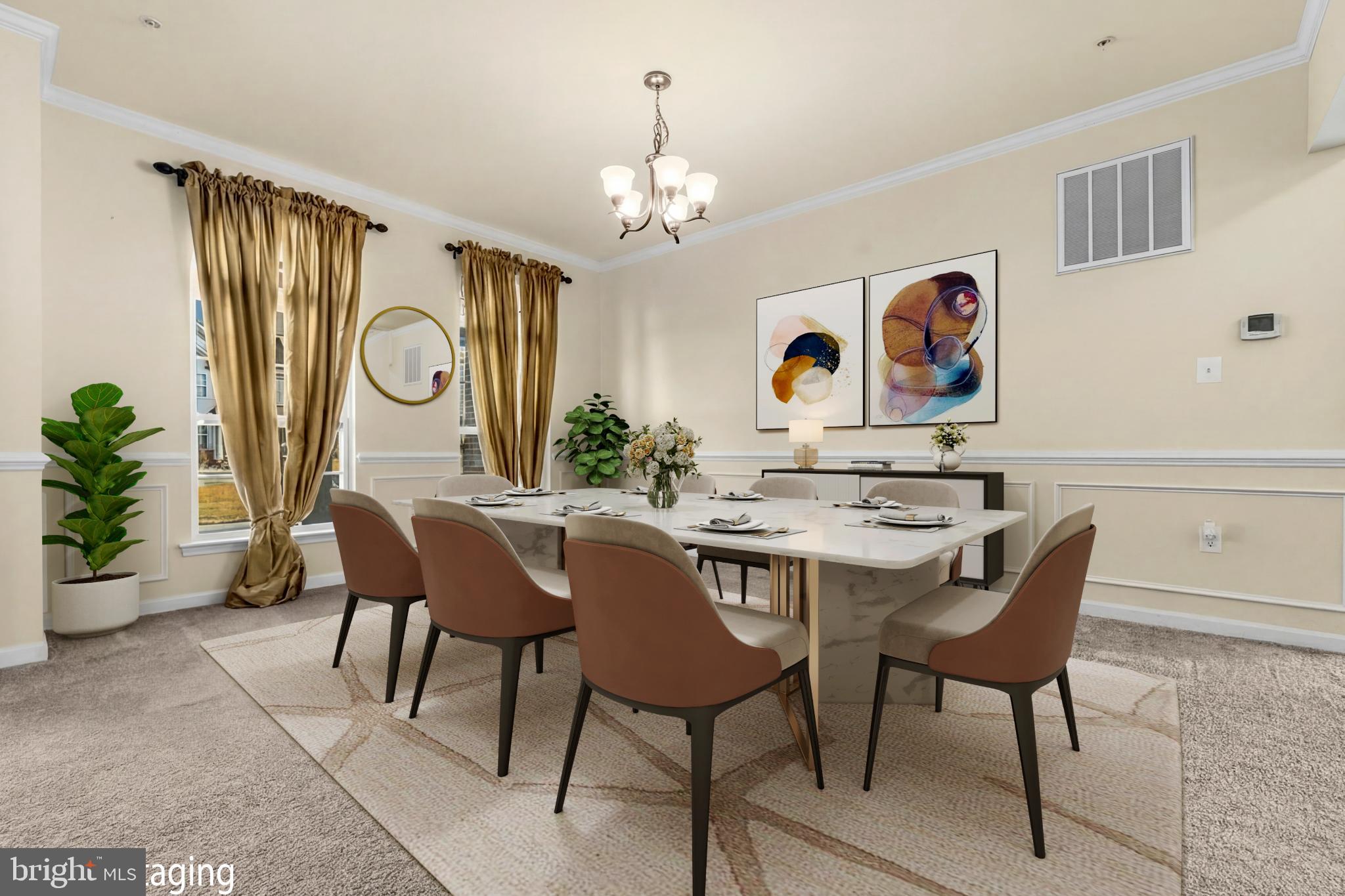 41377 Doctors Crossing Road Leonardtown, MD 20650 - Photo 7 of 62 Virtually staged - dinning room