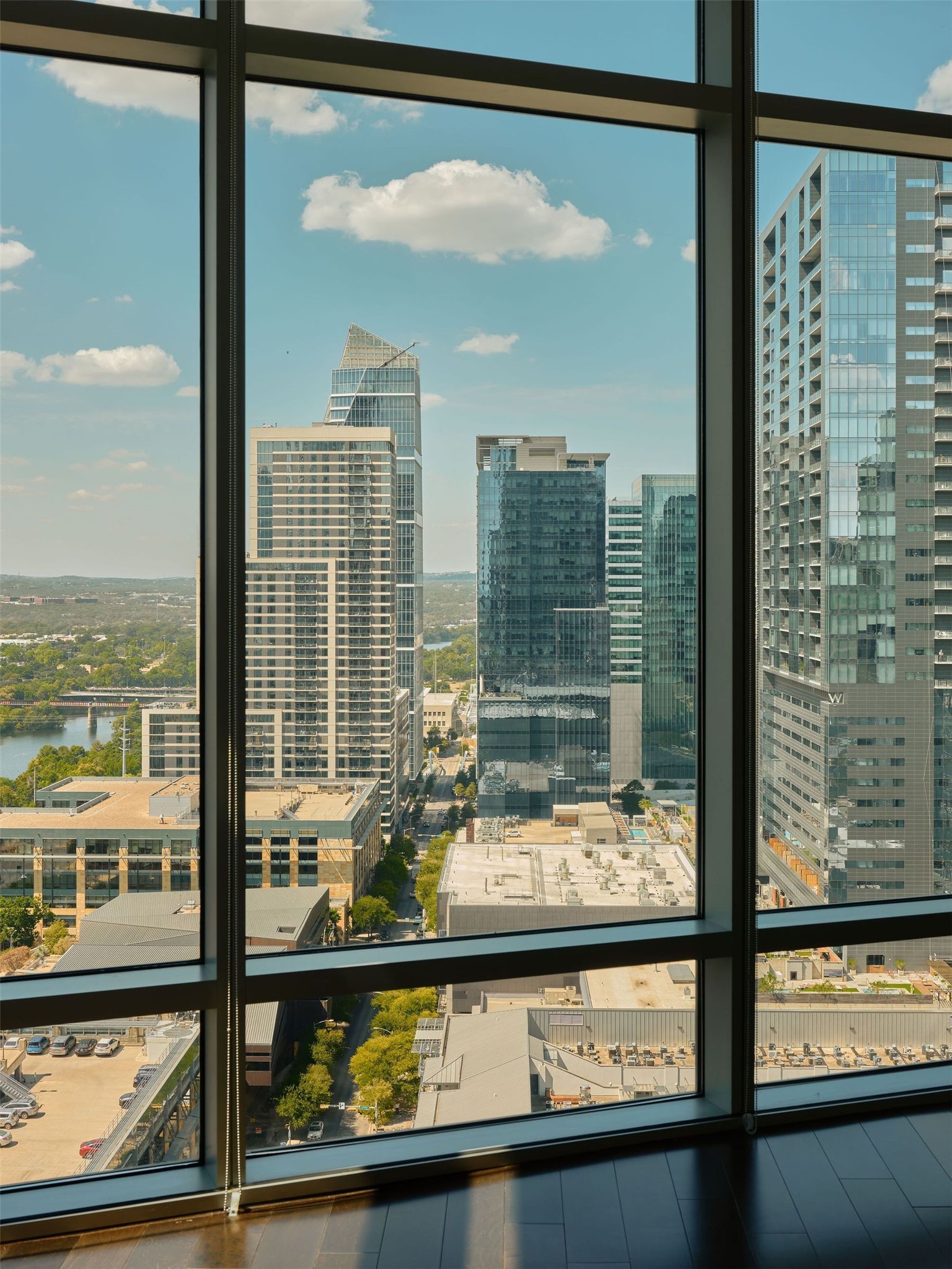 200 Congress Avenue, Unit 23C Austin, TX 78701 - Photo 20 of 40 a view of a city from a window