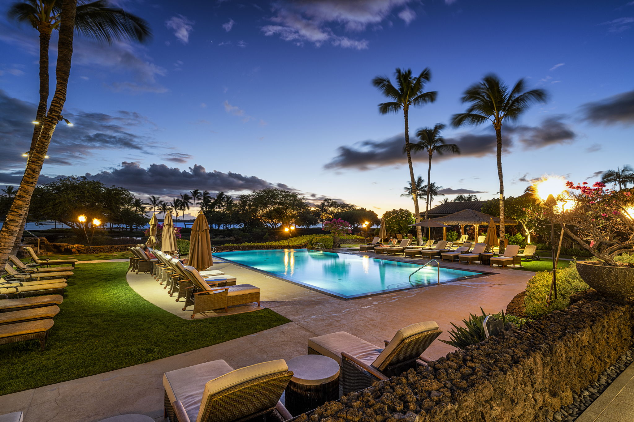 69-1000 Kolea Kai Circle, Unit 16J Waikoloa, HI 96738 - Photo 23 of 25 an aerial view of a house swimming pool a patio and outdoor seating