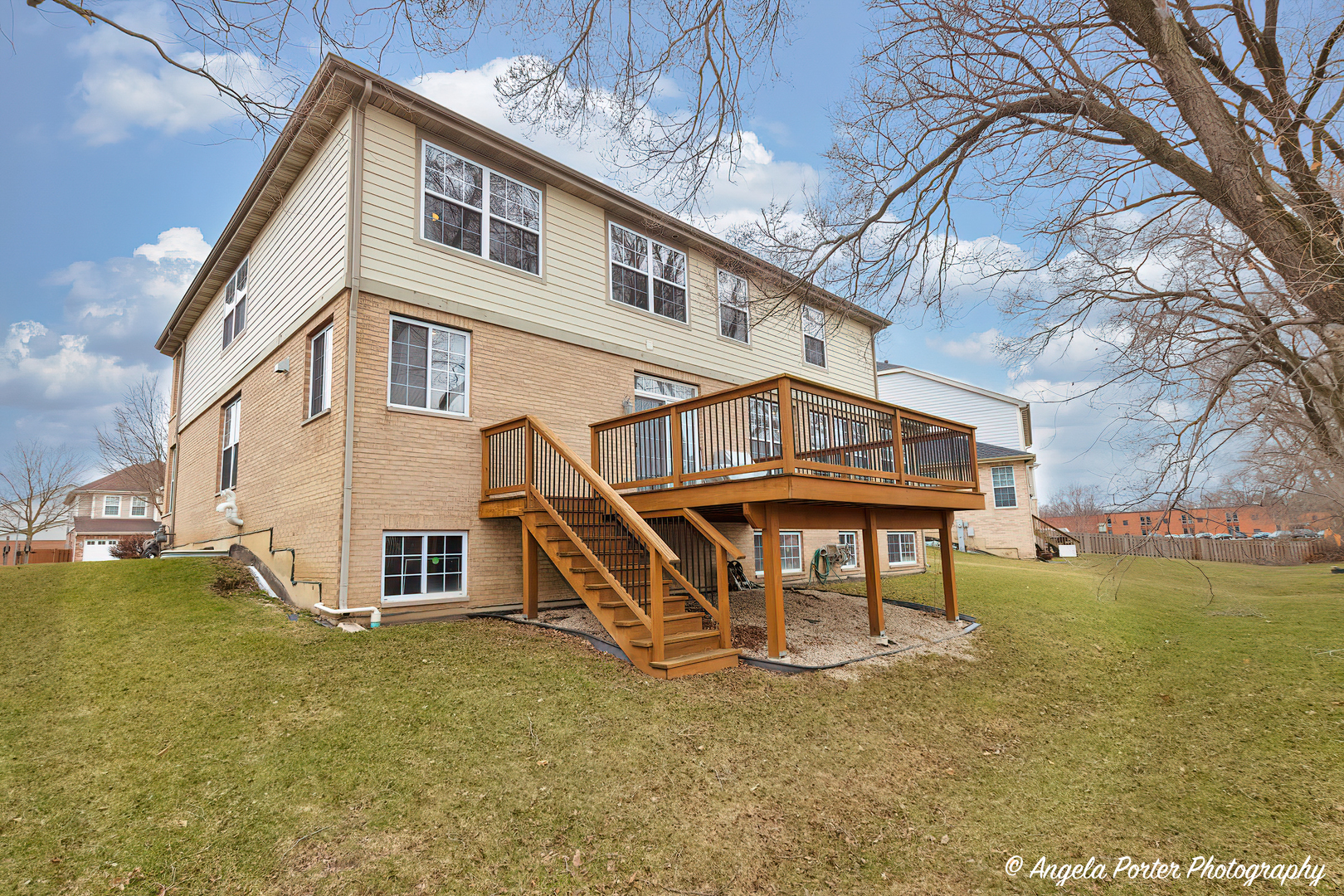1340 Horizon Trail Wheeling, IL 60090 - Photo 26 of 27 a view of a house with backyard porch and sitting area
