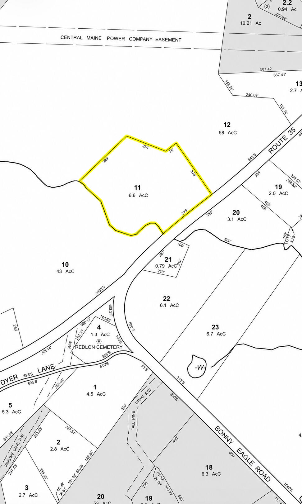 344 Bonny Eagle Road Hollis, ME 04042 - Photo 43 of 43 Plot Plan