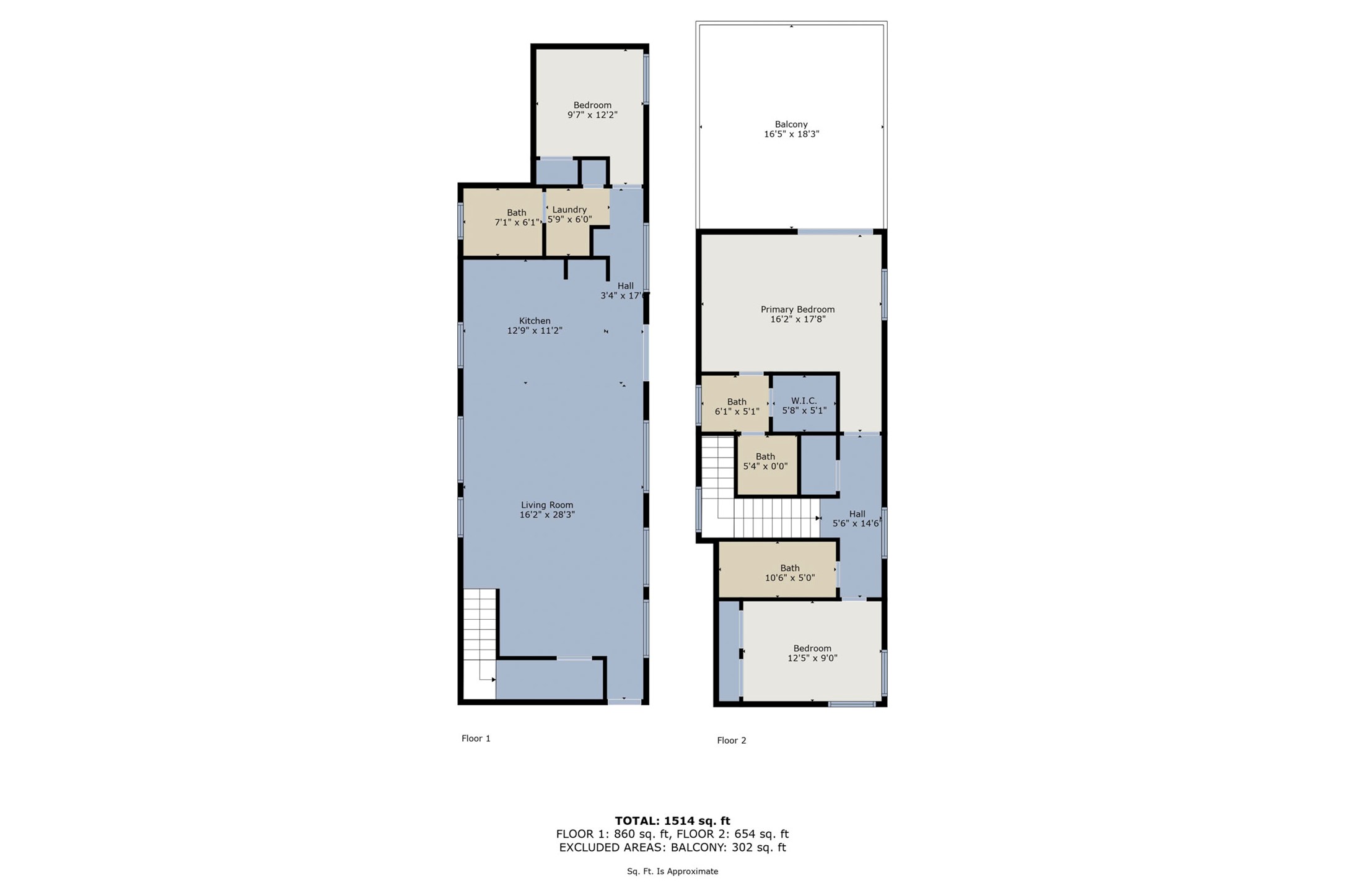 1130 Spur Street, Unit A Austin, TX 78721 - Photo 31 of 31 Floor plan