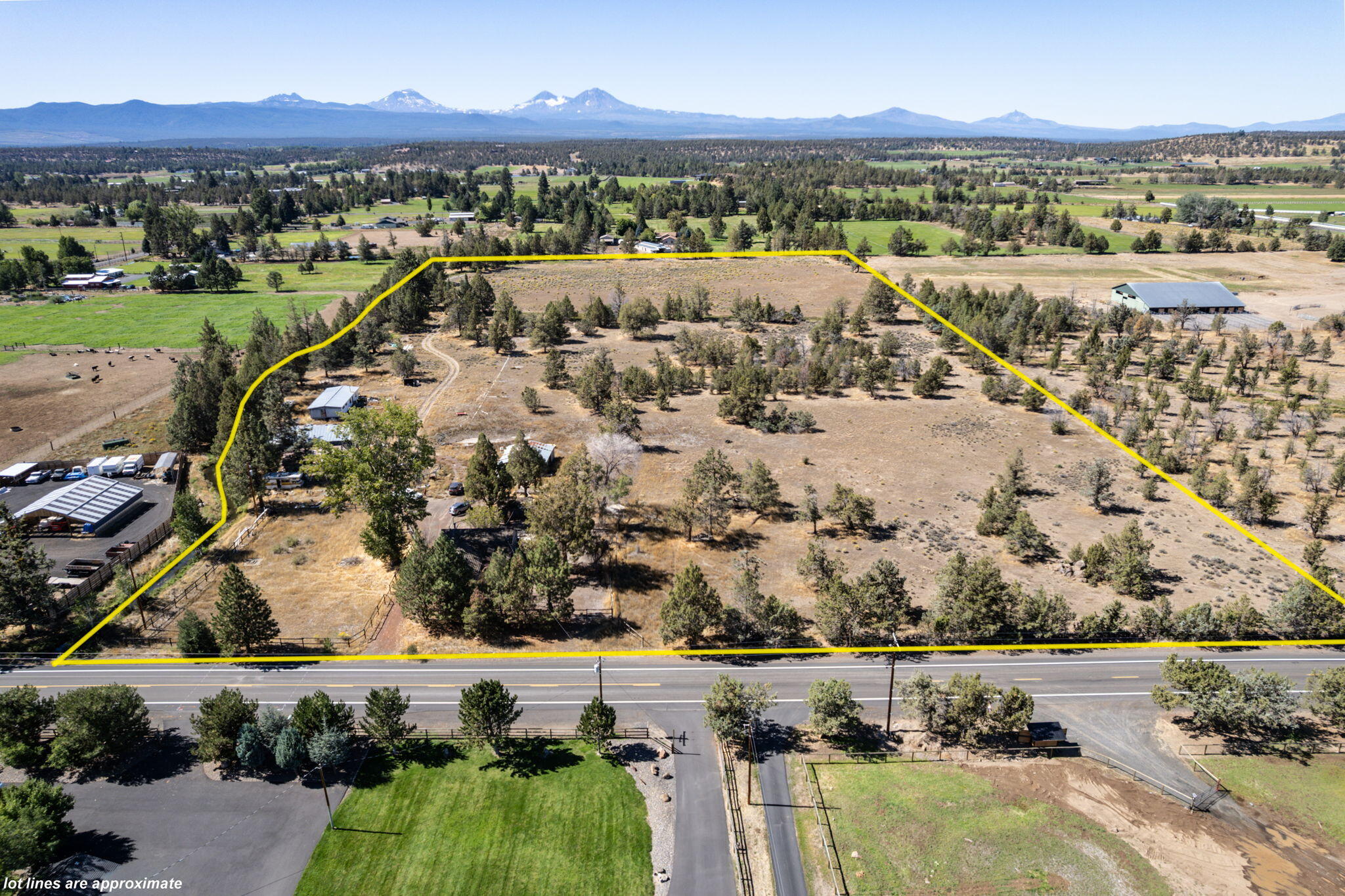 65655 Cline Falls Road Bend, OR 97703 - Photo 1 of 13 ariel photo looking west