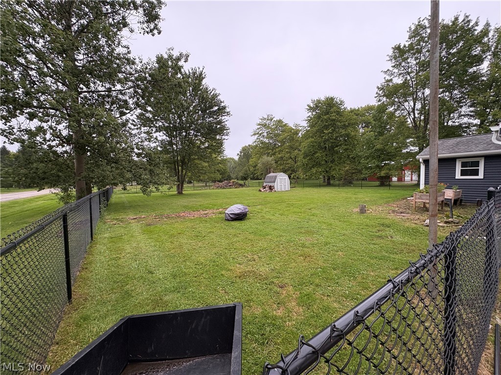 8264 Cedar Road Chesterland, OH 44026 - Photo 34 of 34 Partially fenced rear yard!