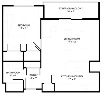 a picture of a floor plan