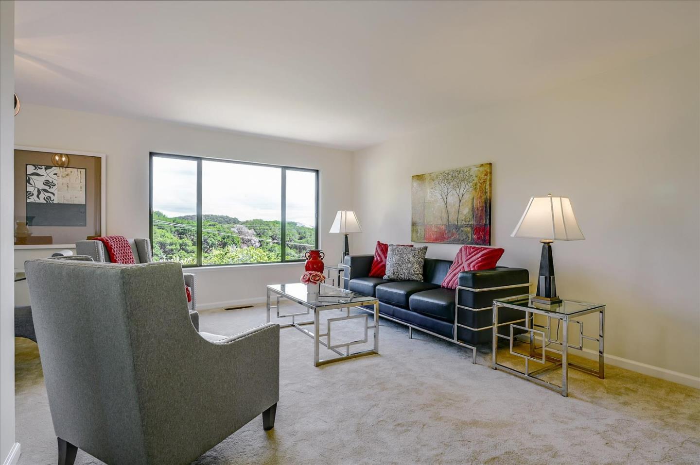 1092 Crestview Drive Millbrae, CA 94030 - Photo 5 of 34 a living room with furniture and a window