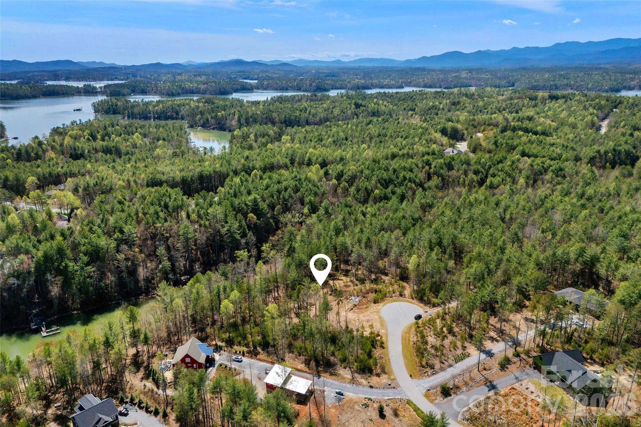 3107 Channel View Cove Morganton, NC 28655 - Photo 17 of 24 a view of a city with a mountain