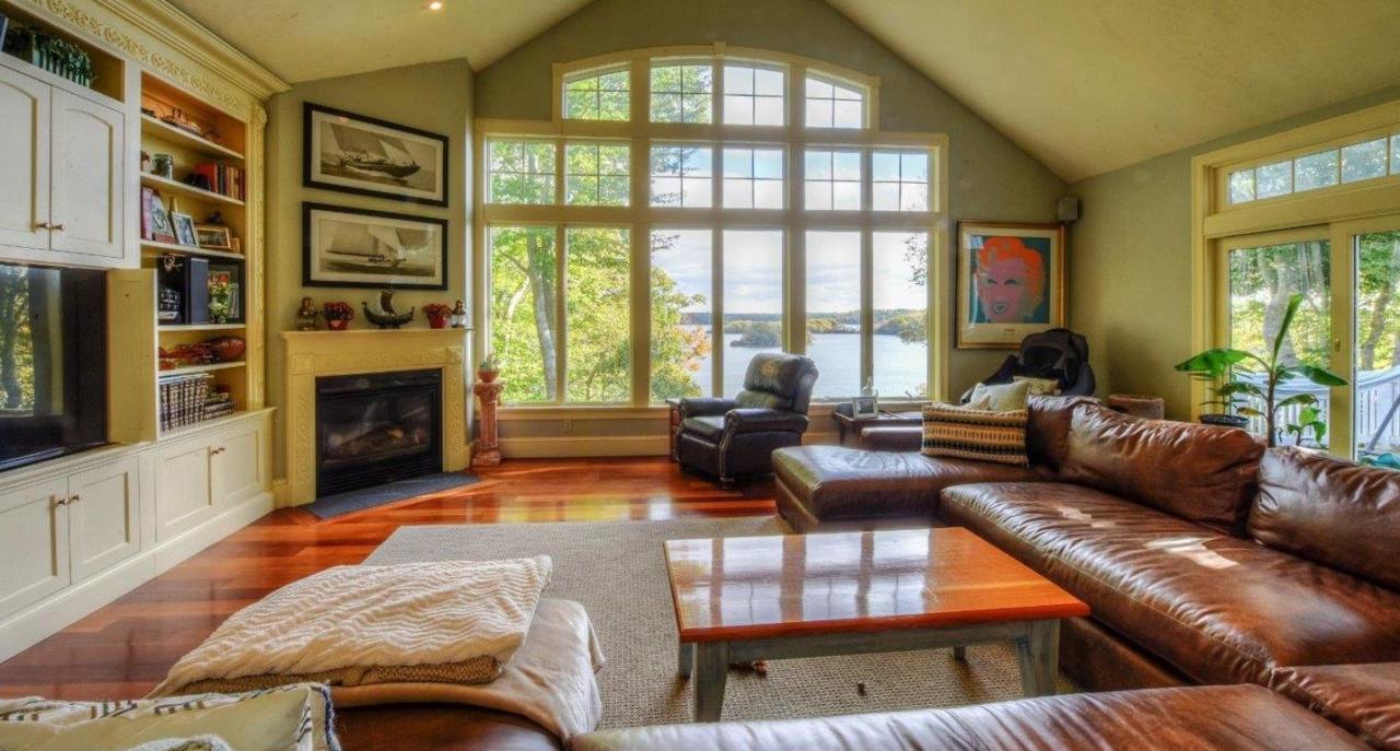 26 Cove Road Forestdale, MA 02644 - Photo 4 of 35 a living room with furniture fireplace and flat screen tv