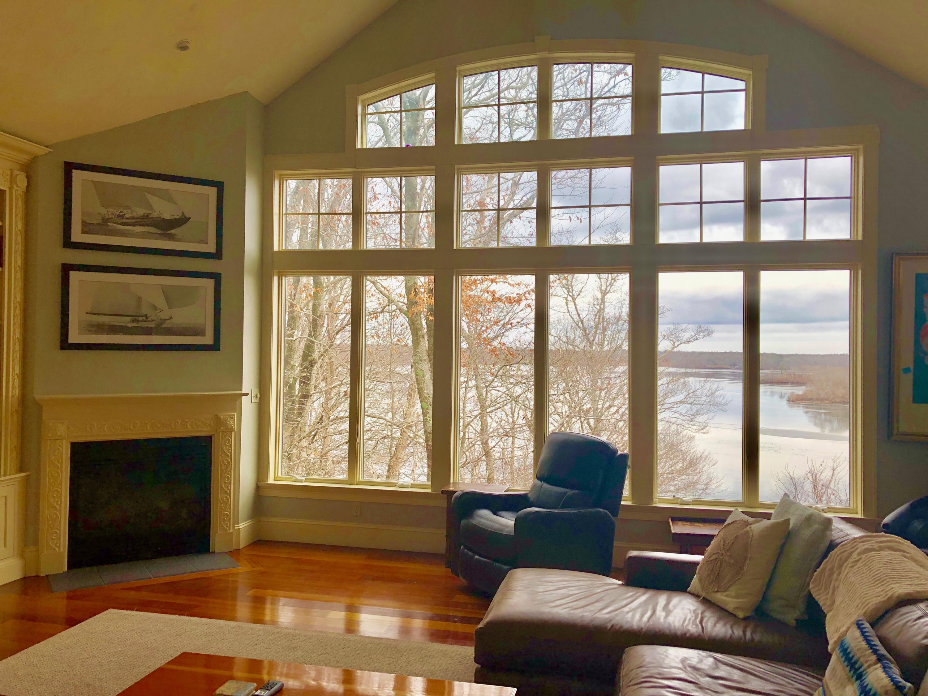 26 Cove Road Forestdale, MA 02644 - Photo 7 of 35 a living room with furniture and a large window