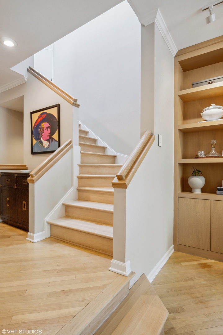 55 West Goethe Street, Unit 1251 Chicago, IL 60610 - Photo 17 of 28 a view of entryway and hall with wooden floor