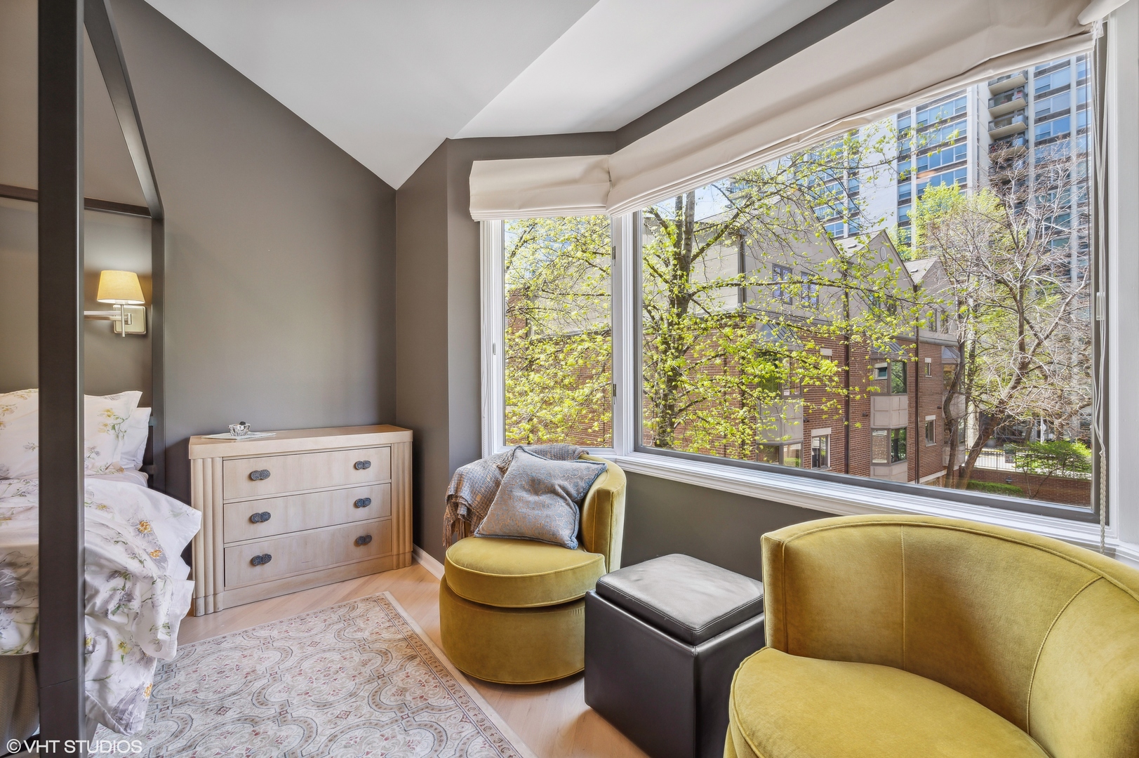 55 West Goethe Street, Unit 1251 Chicago, IL 60610 - Photo 19 of 28 a living room with furniture and a large window