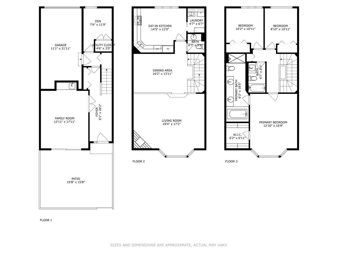 55 West Goethe Street, Unit 1251 Chicago, IL 60610 - Photo 25 of 28 a picture of a floor plan