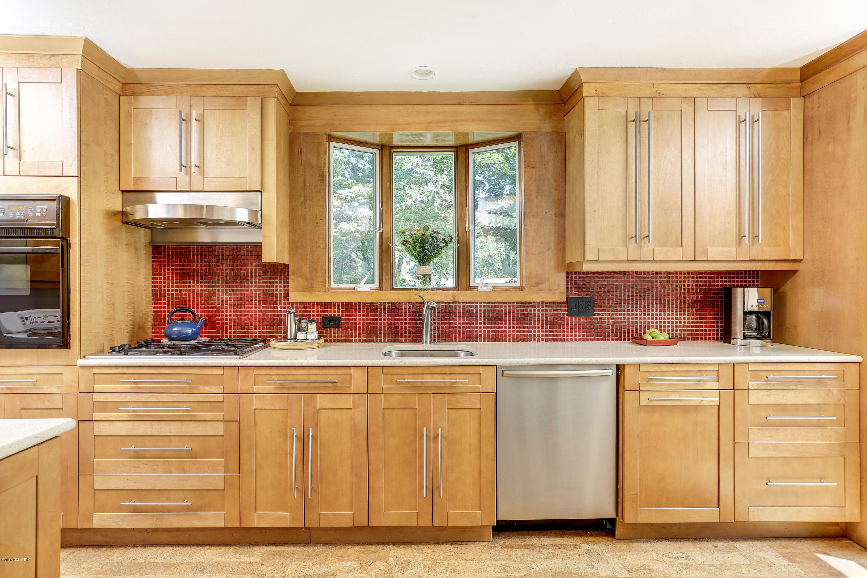 63 Lockwood Road Riverside, CT 06878 - Photo 8 of 18 Kitchen with Stainless Steel Appliances